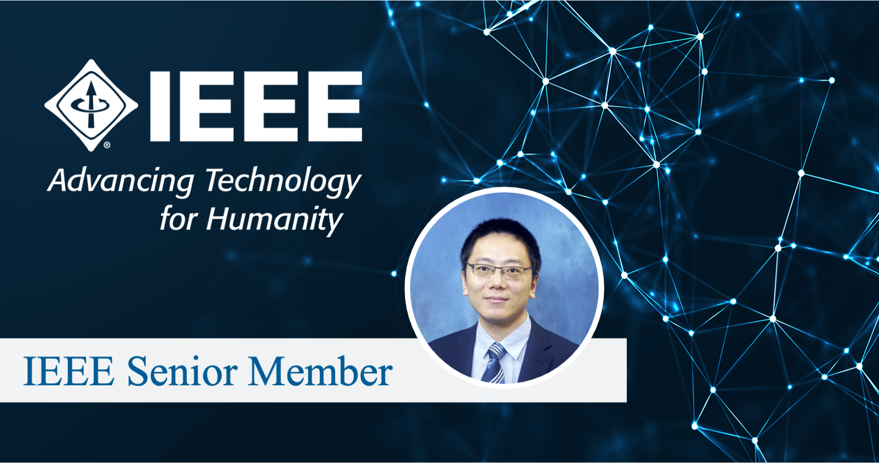 Jizhou elevated to IEEE Senior Member